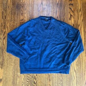 Club Room Estate Cashmere Sweater in Rich Blue